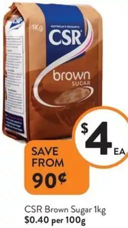 Foodworks CSR Brown Sugar offer