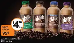 Foodworks Dare Flavoured Milk offer