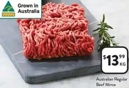 Foodworks Australian Regular Beef Mince offer