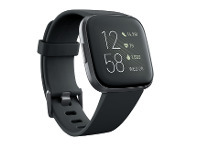 Officeworks Fitbit Versa 2 Smart Watches - Black Carbon offer