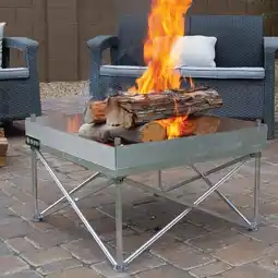BCF Fireside Pop Up Fire Pit offer