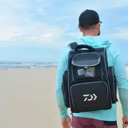 BCF Daiwa Fishing Tackle Backpack offer