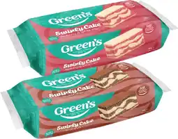 IGA Green’s Swirly Cakes 300g Selected Varieties offer