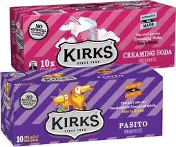 IGA Kirks 10x375mL Selected Varieties offer