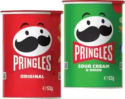 IGA Pringles Chips 53g Selected Varieties offer