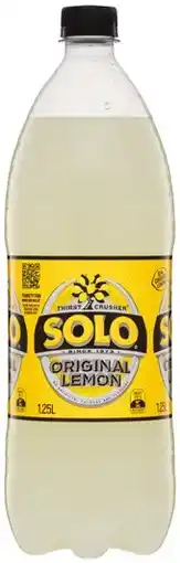 IGA Solo 1.25 Litre Selected Varieties offer