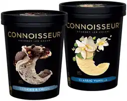 IGA Connoisseur Gourmet Ice Cream 1 Litre Selected Varieties offer