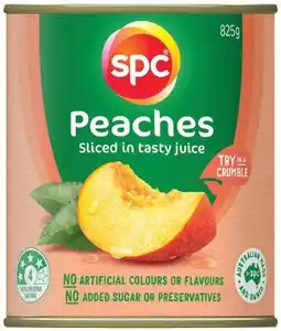 IGA SPC Fruits In Juice 825g Selected Varieties offer