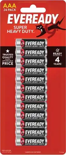 IGA Eveready Super Heavy Duty AAA Batteries 24 Pack offer