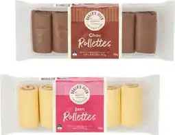 IGA B/ovn Rollettes Jam 250gm/ B/ ovn Rollettes Chocolate250gm offer