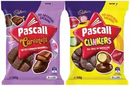 IGA Pascall Chocolate Share Bag 120‑185g or Cadbury Bitesize 120‑150g Selected Varieties offer