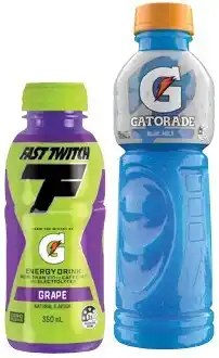 IGA Gatorade, G‑Active Electrolyte Water 600mL or Fast Twitch 350mL Selected Varieties offer