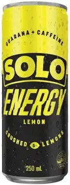 IGA Solo Energy Drink 250ml Selected Varieties offer