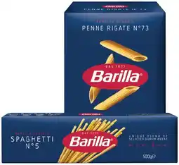 IGA Barilla Pasta 500g Selected Varieties offer