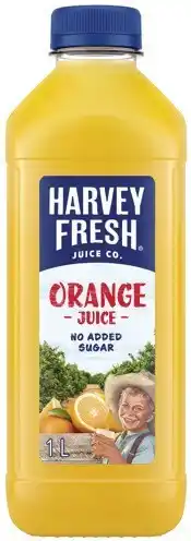 IGA Harvey Fresh Real Orange Juice 1 Litre offer