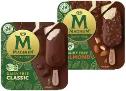 IGA Streets Magnum Ice Cream Stick 3 Pack Selected Varieties offer