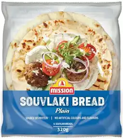 IGA Mission Souvlaki Bread 320g offer