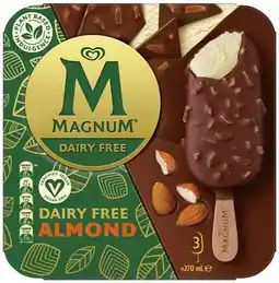 IGA Streets Magnum Ice Cream 3 Pack Selected Varieties offer
