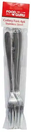 IGA Food Guru Stainless Steel Cutlery 4 Pack Selected Varieties offer