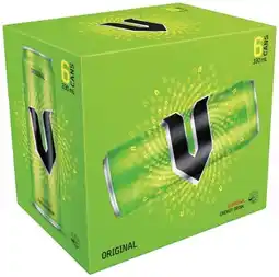 IGA V Energy Drink 6x330mL Selected Varieties offer