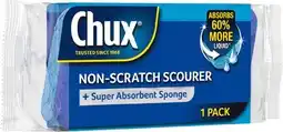 IGA Chux Scourer with Sponge 1 Pack Selected Varieties offer