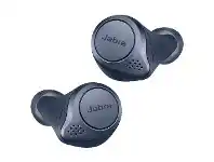 Officeworks Jabra Elite 75t Active ANC WLC True Wireless Earbuds Navy offer