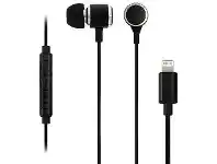 Officeworks Qudo In-Ear MFI Earphones Black offer