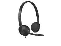 Logitech USB Headset Black H340