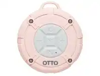 Otto Splash-proof Bluetooth Speaker Coral