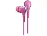 Officeworks Pioneer Earphones Pink SE-CL502 offer