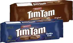 Coles Arnott's Tim Tam Biscuits 165g-200g offer