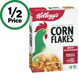 Woolworths Kellogg's Corn Flakes 450g offer