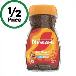 Woolworths Nescafe Freeze Dried Flavoured Coffee 95g offer