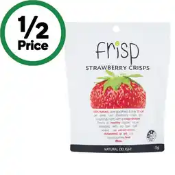Woolworths Frisp Crisps 15g – From the Health Food Aisle offer