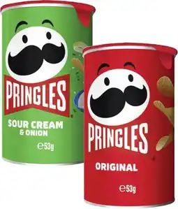 Coles Pringles Potato Crisps 53g offer
