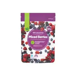Woolworths Woolworths Frozen Mixed Berries 500g – From the Freezer offer