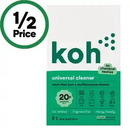 Woolworths Koh Universal Cleaner 2 Litre offer