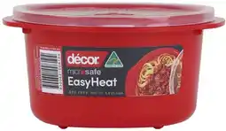Coles Décor Microsafe Easy Heat Container 800mL offer