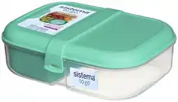 Coles Sistema To Go Ribbon Lunch Box 1.1 Litre offer
