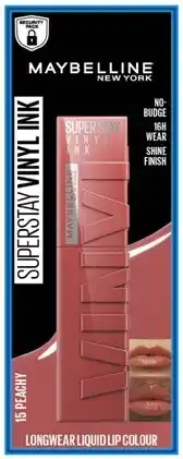 Coles Maybelline SuperStay Vinyl Ink Lipstick 4.2mL offer