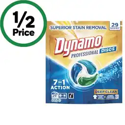 Woolworths Dynamo Professional Laundry Capsules Pk 29 offer