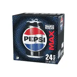 Woolworths Pepsi Max, Mountain Dew, Solo Zero Sugar or Sunkist Zero Sugar Soft Drink Varieties 24 x 375ml offer
