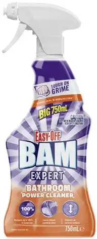 Coles Easy Off Bam Bathroom Cleaning Spray 750mL offer