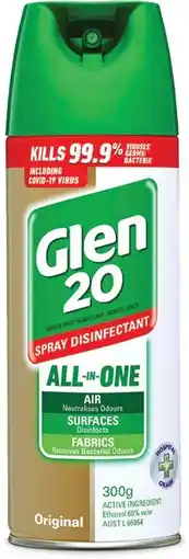 Coles Glen 20 Gold Disinfectant Spray 300g offer