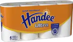 Coles Handee Ultra Paper Towel 4 Pack offer
