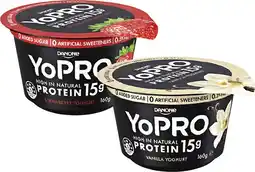 Coles Danone YoPro Protein Yoghurt 160g offer