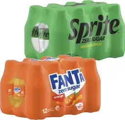 Coles Fanta or Sprite Soft Drink 12x300mL offer