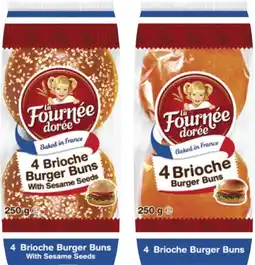 Coles La Fournée Doree Brioche Buns 250g offer