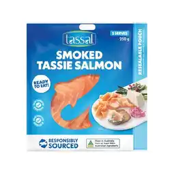 Woolworths Tassal Smoked Salmon 250g offer