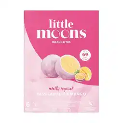 Woolworths Little Moons Mochi Bites 192g Pk 6 – From the Freezer offer